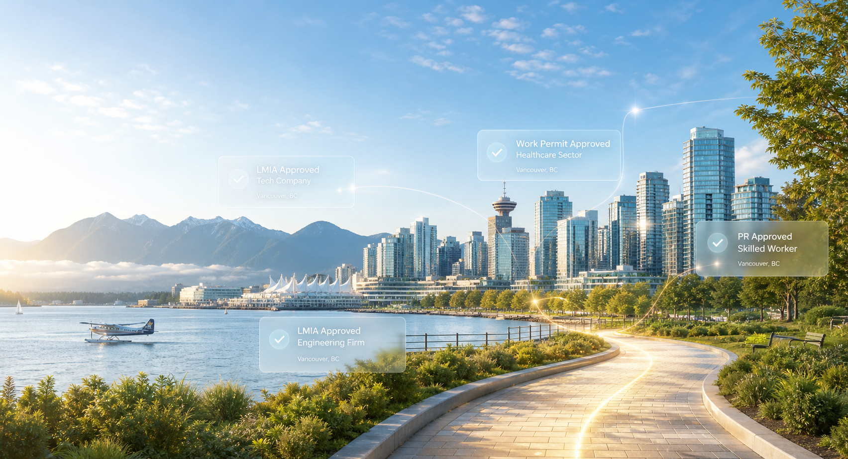 Vancouver skyline